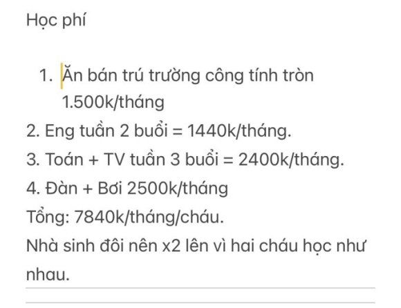 2 Ba Me O Tphcm Liet Ke Tien Hoc 1 Thang Cua Con Nhieu Nguoi Lac Dau Tuong Hoc Truong Cong Thi De Tho Lam