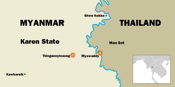 2 Quan Doi Myanmar Thua Nhan That Thu O Thi Tran Bien Gioi