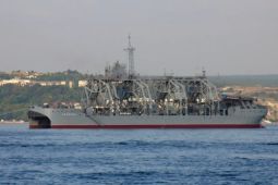 Ukraine tuyên bố đánh trúng tàu hải quân lâu đời nhất của Nga ở Crimea